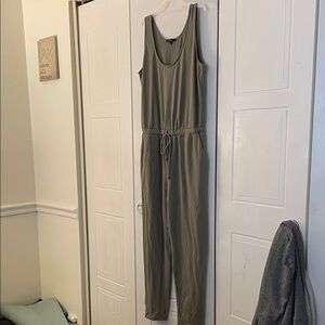 Women's Olive Jumpsuit